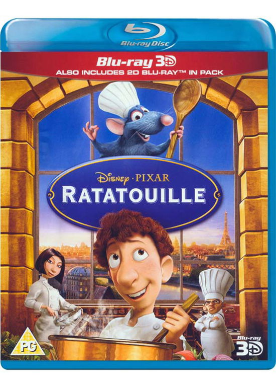 Cover for Ratatouille 3D BD (Blu-Ray) (2014)