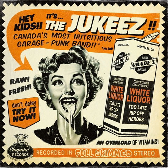 Cover for The Jukeez · White Liquor (LP) (2024)