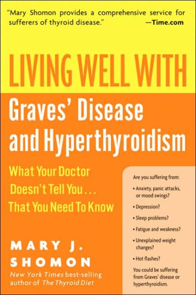 Cover for Mary J Shomon · Living Well With Graves Disease And Hyperthyroidism: What Your Doctor Do esn't Tell You That You Need To Know (Paperback Book) (2005)