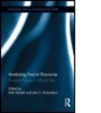 Cover for Wodak, Ruth, Professor · Analysing Fascist Discourse: European Fascism in Talk and Text - Routledge Critical Studies in Discourse (Hardcover bog) (2012)