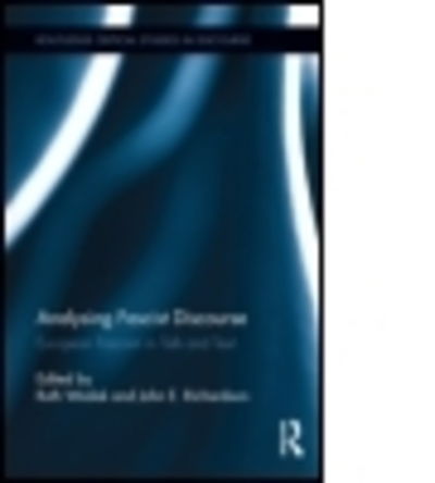 Cover for Wodak, Ruth, Professor · Analysing Fascist Discourse: European Fascism in Talk and Text - Routledge Critical Studies in Discourse (Gebundenes Buch) (2012)