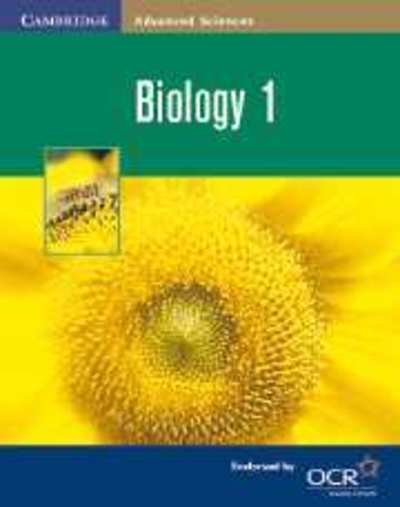 Cover for Mary Jones · Biology 1 - Cambridge Advanced Sciences (Paperback Bog) (2000)