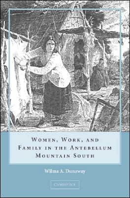 Cover for Dunaway, Wilma A. (Virginia Polytechnic Institute and State University) · Women, Work and Family in the Antebellum Mountain South (Hardcover Book) (2008)