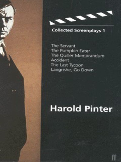 Cover for Harold Pinter · Collected Screenplays 1 (Pocketbok) [Main edition] (2000)