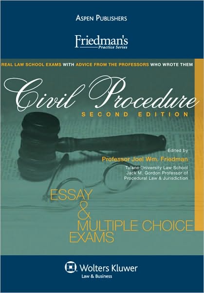 Cover for Friedman · Friedman's Practice Series: Civil Procedure (Paperback Book) (2009)