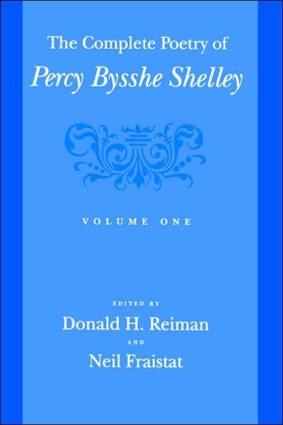 Cover for Percy Bysshe Shelley · The Complete Poetry of Percy Bysshe Shelley (Hardcover Book) (2000)