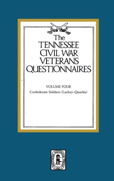 Cover for Tennessee Civil War Veteran Questionnaires (Hardcover Book) (2020)