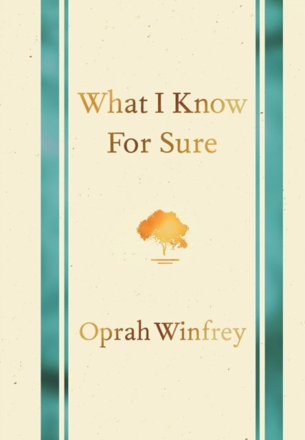 Cover for Oprah Winfrey · What I Know for Sure (Paperback Bog) (2023)