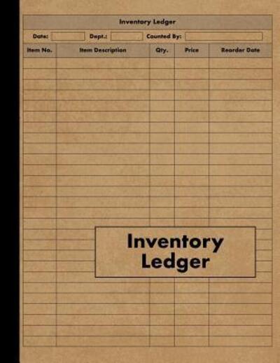 Cover for Red Tiger Press · Inventory Ledger (Paperback Book) (2019)