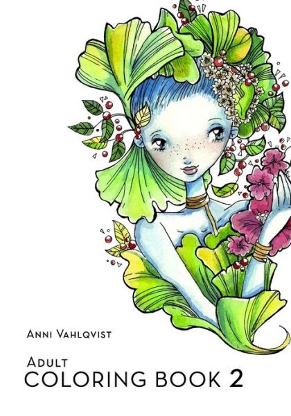 Cover for Anni Vahlqvist · Adult Coloring Book (Paperback Book) (2019)