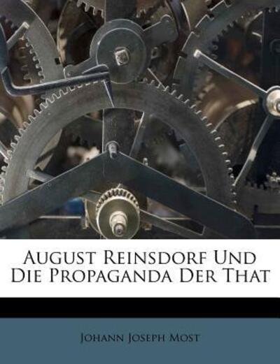 Cover for Most · August Reinsdorf und die Propagand (Bok)