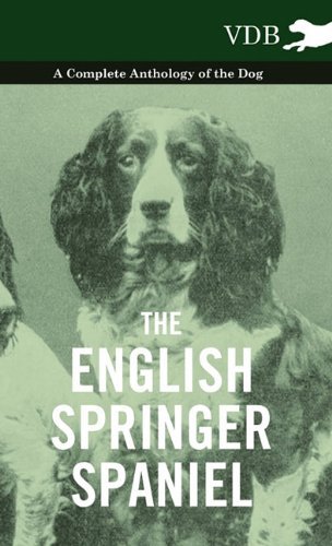 Cover for The English Springer Spaniel - a Complete Anthology of the Dog (Innbunden bok) (2010)