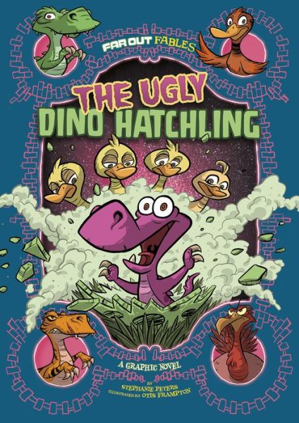 Ugly Dino Hatchling A Graphic Novel - Stephanie Peters - Books - Capstone - 9781496554192 - August 1, 2017