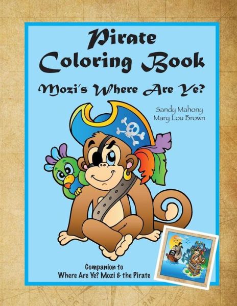 Cover for Mary Lou Brown · Pirate Coloring Book (Paperback Book) (2016)