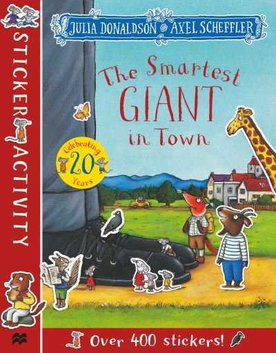 Cover for Julia Donaldson · The Smartest Giant in Town Sticker Book (Paperback Book) (2022)