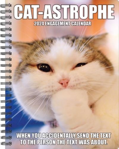 Willow Creek Press · Cat-Astrophe 2024 6.5 X 8.5 Engagement Calendar (Kalender) (2023)
