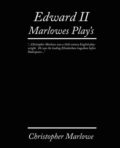 Cover for Christopher Marlowe · Edward Ii. Marlowe's Plays (Pocketbok) (2008)