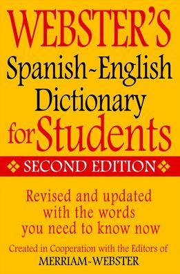 Cover for Merriam-Webster · Webster's Spanish-English Dictionary Forstudents (Hardcover Book) (2014)