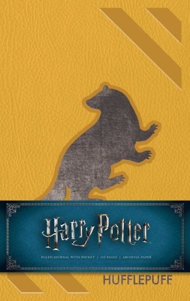 Cover for Insight Editions · Harry Potter Hufflepuff Hardcover Ruled Journal: Redesign (Papirvare) (2018)