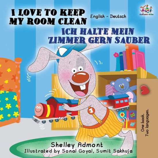 Cover for Shelley Admont · I Love to Keep My Room Clean Ich halte mein Zimmer gern sauber (Paperback Book) (2015)