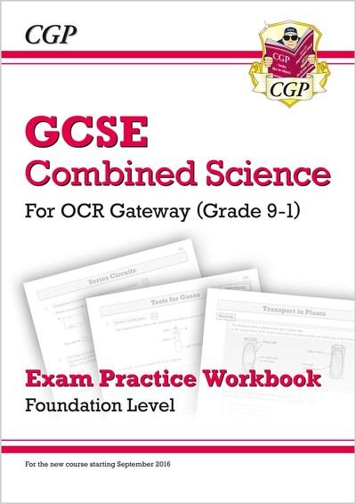 Cover for CGP Books · New GCSE Combined Science OCR Gateway Exam Practice Workbook - Foundation - CGP OCR Gateway GCSE Combined Science (Paperback Bog) (2023)