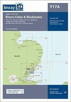 Cover for Imray · Y17A: The Rivers Colne and Blackwater - Y Series (Landkarten) (2022)