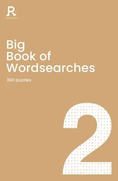 Cover for Richardson Puzzles and Games · Big Book of Wordsearches Book 2: a bumper word search book for adults containing 300 puzzles (Pocketbok) (2021)