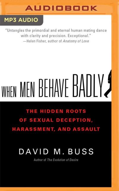 Cover for David M. Buss · When Men Behave Badly (CD) (2021)