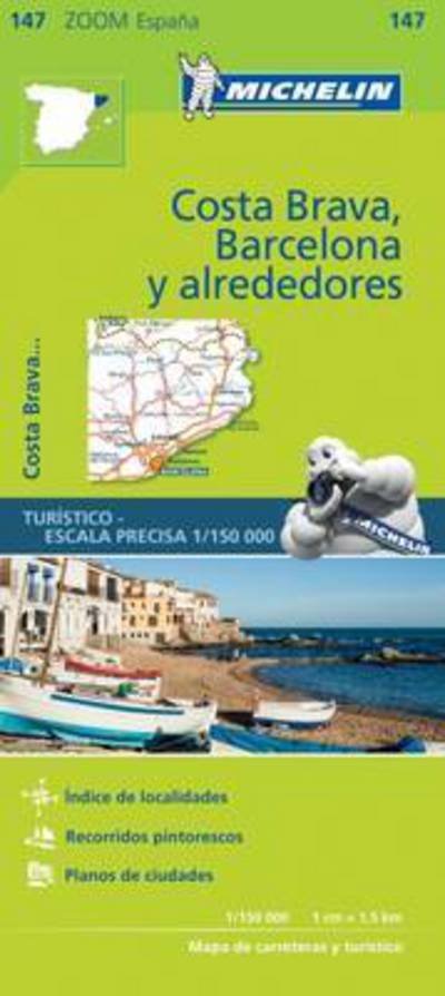 Cover for Michelin · Michelin Zoom: Barcelona y alrededores, Costa Brava (Hardcover bog) (2017)
