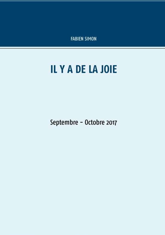 Cover for Simon · Il y a de la joie. Septembre - Oc (Bog) (2018)