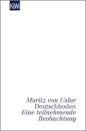 Cover for Moritz von Uslar · Deutschboden (Book) (2022)