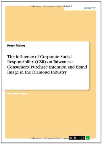 Cover for Peter Maine · The influence of Corporate Social Respo (Book) (2014)