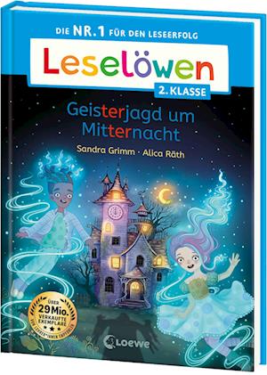 Cover for Sandra Grimm · Leselöwen 2. Klasse - Geisterjagd um Mitternacht (Buch) (2025)