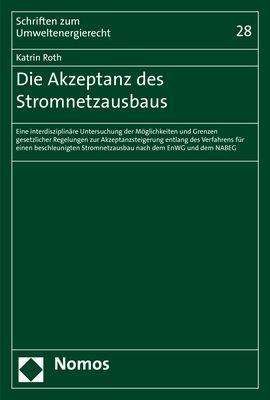 Cover for Roth · Die Akzeptanz des Stromnetzausbaus (Bog) (2020)