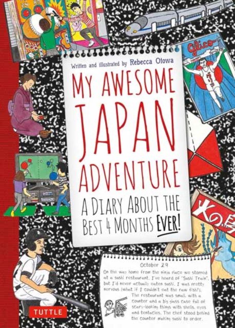 Cover for Rebecca Otowa · My Awesome Japan Adventure: A Diary About the Best 4 Months Ever! (Paperback Bog) (2025)