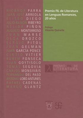 Cover for Vicente Quirarte · Premio Fil De Literatura en Lenguas Romances, 20 Años (Tezontle) (Spanish Edition) (Hardcover Book) [Spanish, 1st edition] (2012)