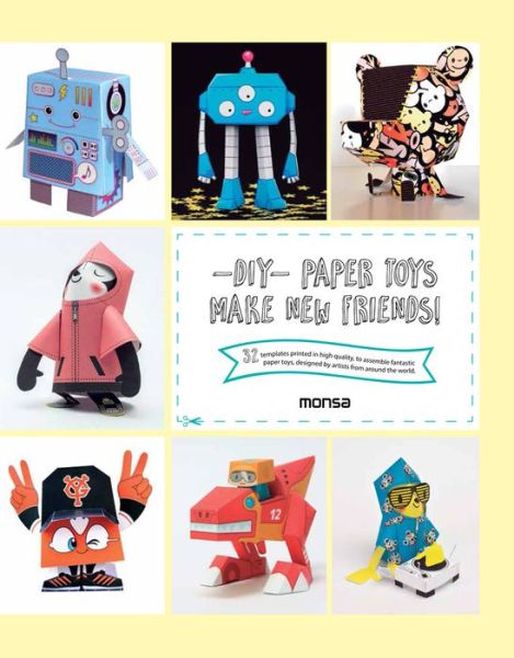 Cover for E Minguet · DIY Paper Toys (Paperback Book) (2016)