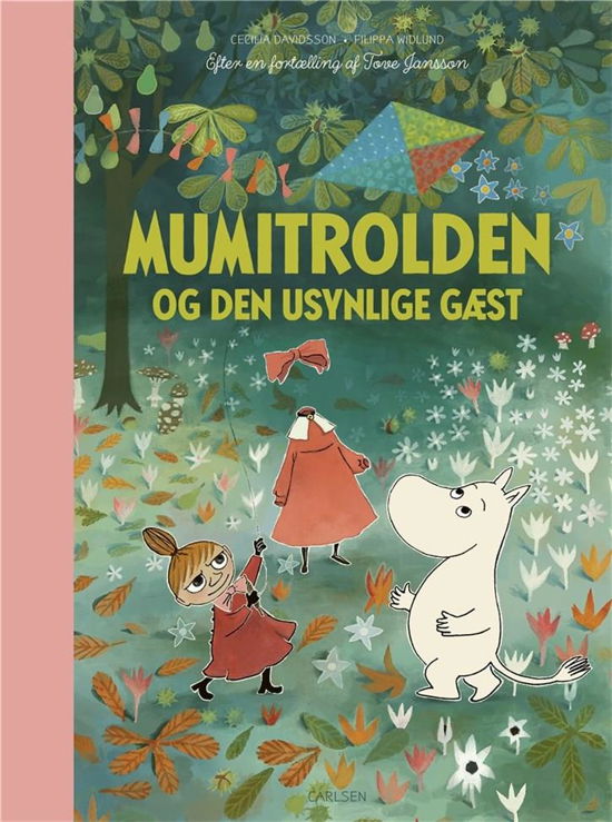 Cover for Tove Jansson · Mumi genfortalt: Mumitrolden og den usynlige gæst (Innbunden bok) [1. utgave] (2019)