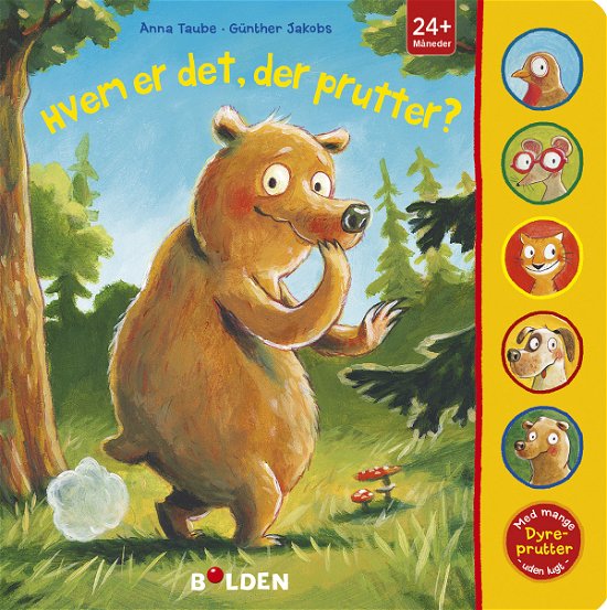 Cover for Anna Taube · Hvem er det, der prutter? (Cardboard Book) [1st edition] (2018)