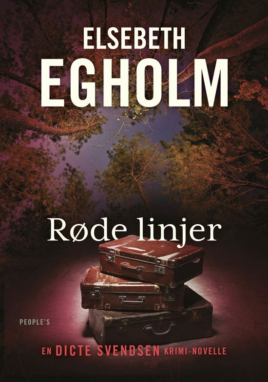 Cover for Elsebeth Egholm · Røde linjer (Gebundesens Buch) [1. Ausgabe] (2023)