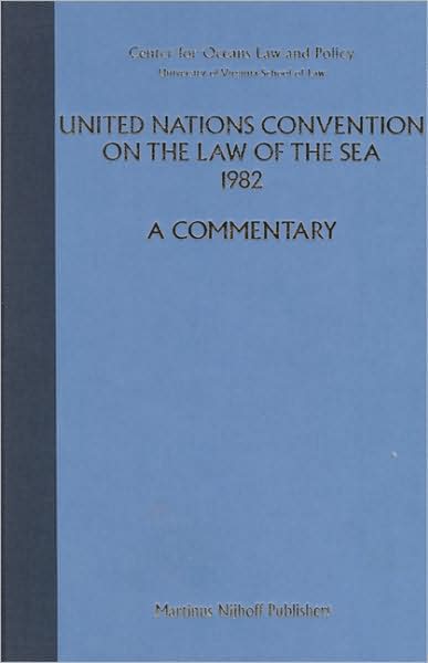 Cover for Shabtai Rosenne · United Nations Convention on the Law of the Sea 1982, Volume V: A Commentary - United Nations Convention on the Law of the Sea 1982 (Hardcover Book) (1989)