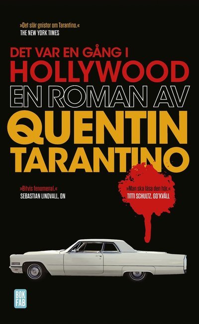 Cover for Quentin Tarantino · Det var en gång i Hollywood (Pocketbok) (2023)