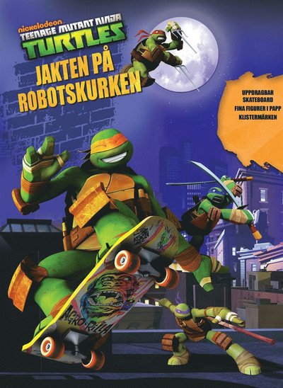 Ninja Turtles: Turtles ? Jakten på robotskurken - Marita Palm - Libros - Katla Förlag - 9789187311192 - 10 de octubre de 2013