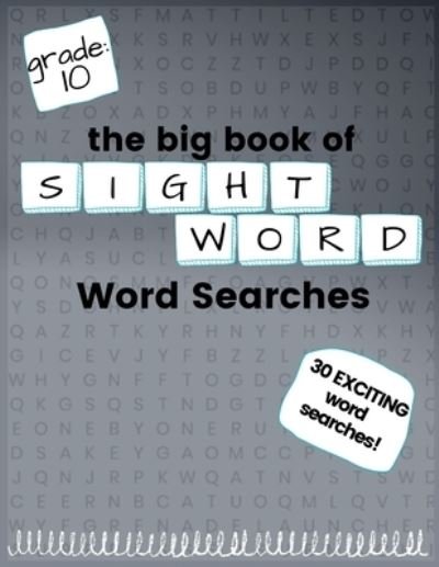Cover for Kneib · The Big Book of TENTH GRADE &quot;Sight Word&quot; Word Searches (Taschenbuch) (2020)