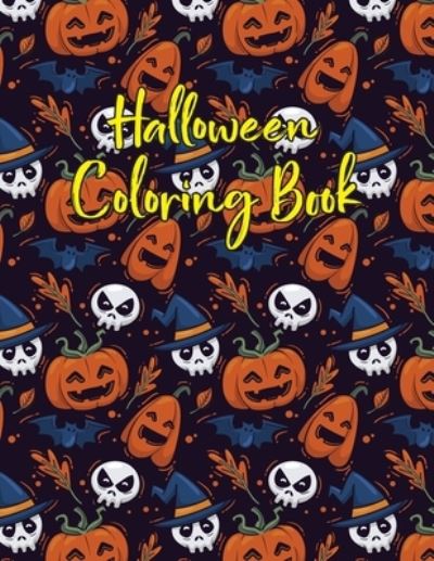 Cover for Mofiz Publication · Halloween coloring book (Paperback Bog) (2020)