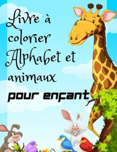 Cover for Rida Aid · Livre a colorier Alphabet et animaux pour enfant (Pocketbok) (2021)