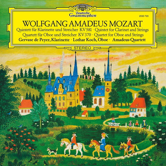 Cover for Gervase Peyer Lothar Koch Amadeus Quartet · Mozart, W.A.: Clarinet Quintet In K, K.581; Oboe Quartet In F, K.370 (LP) (2015)