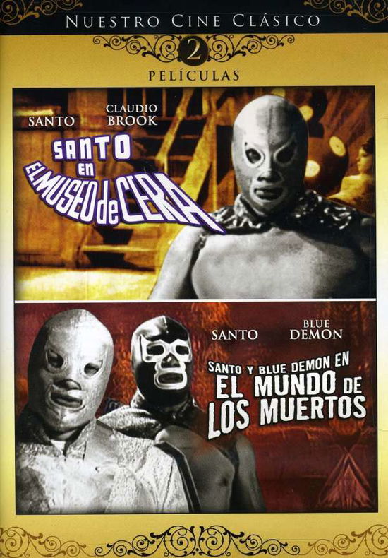 Cover for Santo Museo Cera &amp; Santo Blue Demon Mundo Muertos (DVD) (2008)