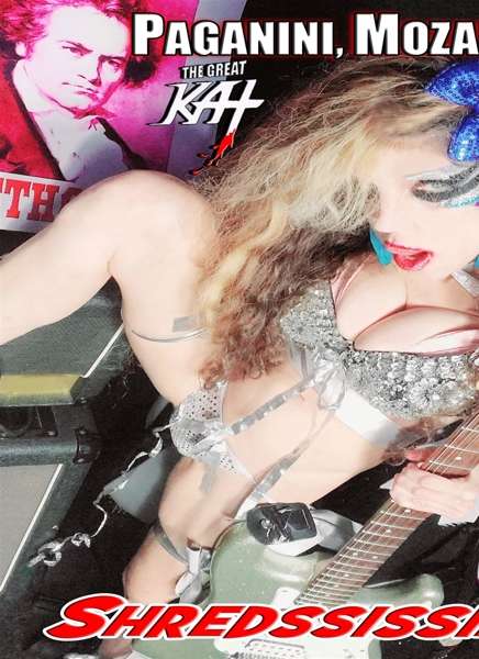 Paganini. Mozart And Shredssissimo - Great Kat - Film - TPR MUSIC - 0182385000193 - 4. mars 2022