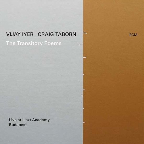 Cover for Vijay Iyer &amp; Craig Taborn · The Transitory Poems (CD) (2019)